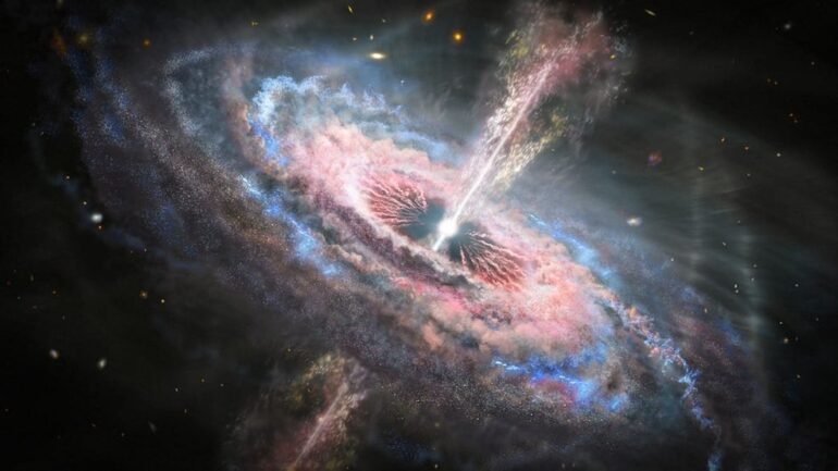 Quasar Tsunamis Rip Across Galaxies