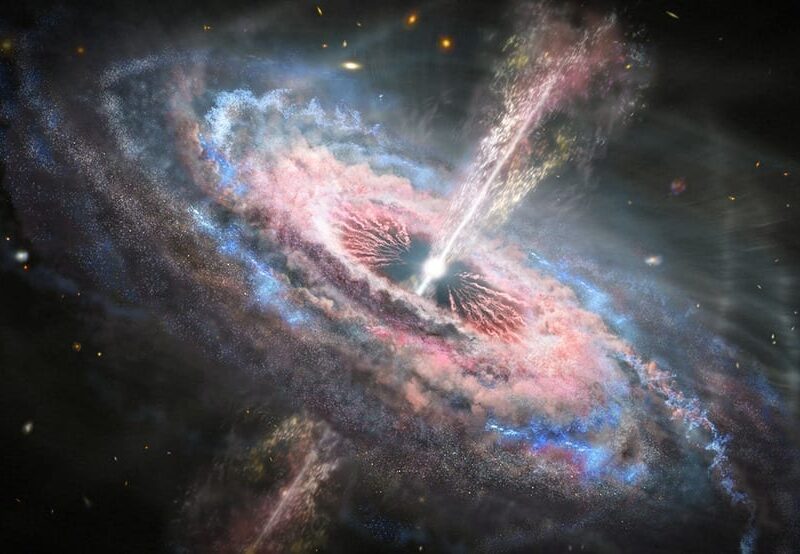 Quasar Tsunamis Rip Across Galaxies