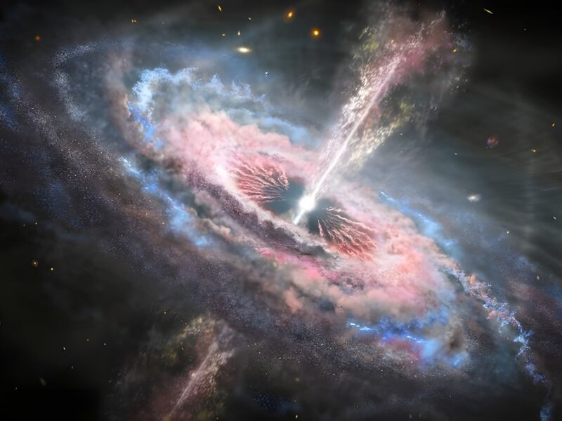 Quasar Tsunamis Rip Across Galaxies