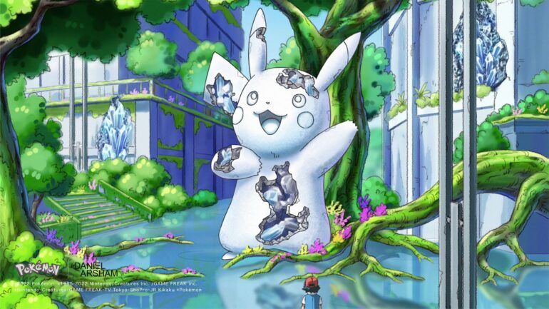 Daniel Arsham × Pokemon exhibition project “A Ripple in Time”. Nanzuka