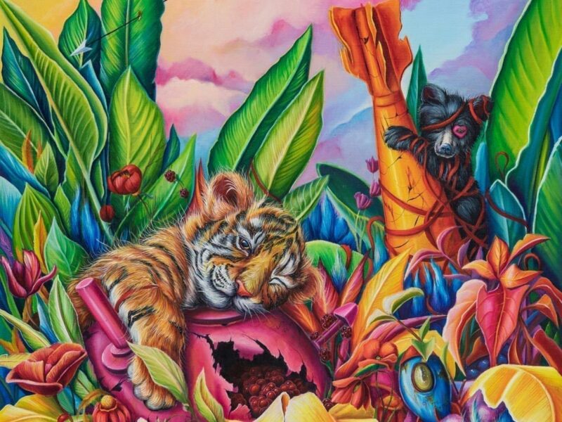 Corey Helford Gallery presents ‘Happiness is Easy’ by Ewa Pronczuk-Kuziak (4/18)