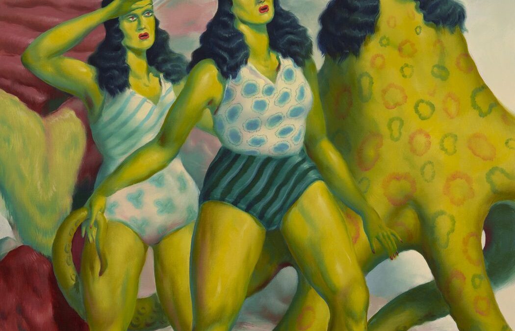 Vile-O-Vision, by Ryan Heshka. Corey Helford Gallery. Los Angeles