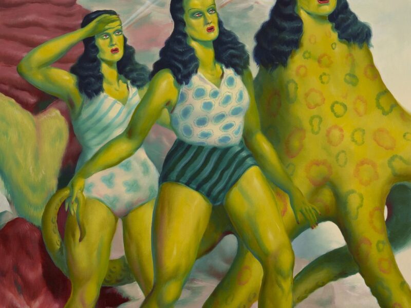 Vile-O-Vision, by Ryan Heshka. Corey Helford Gallery. Los Angeles