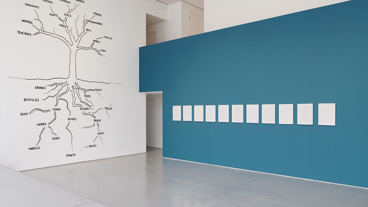 David Byrne in New York. Pace Gallery