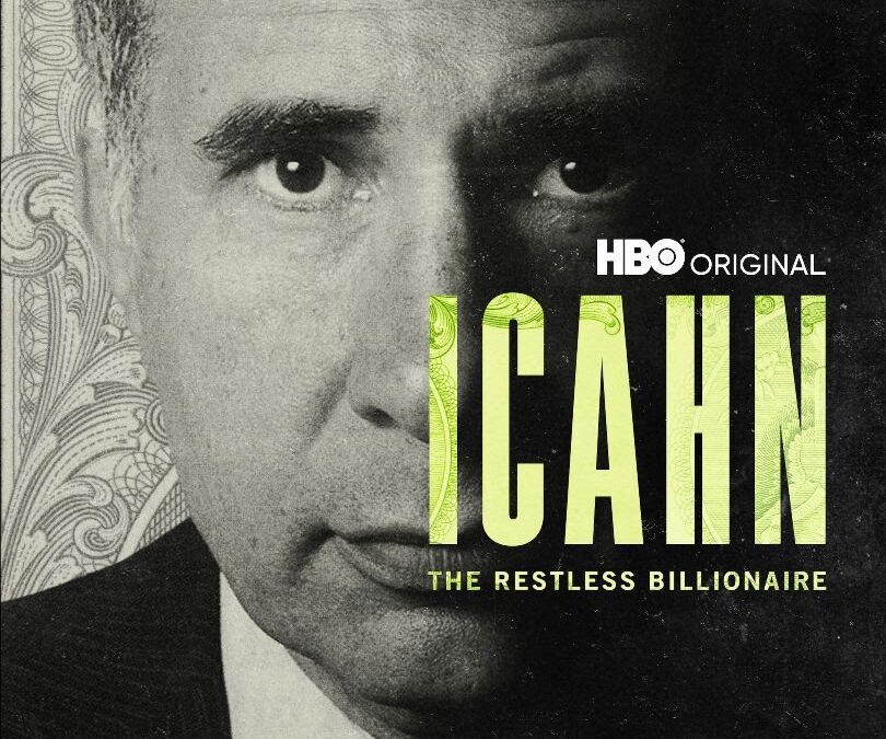 HBO Documentary ICAHN: THE RESTLESS BILLIONAIRE Debuts February 15