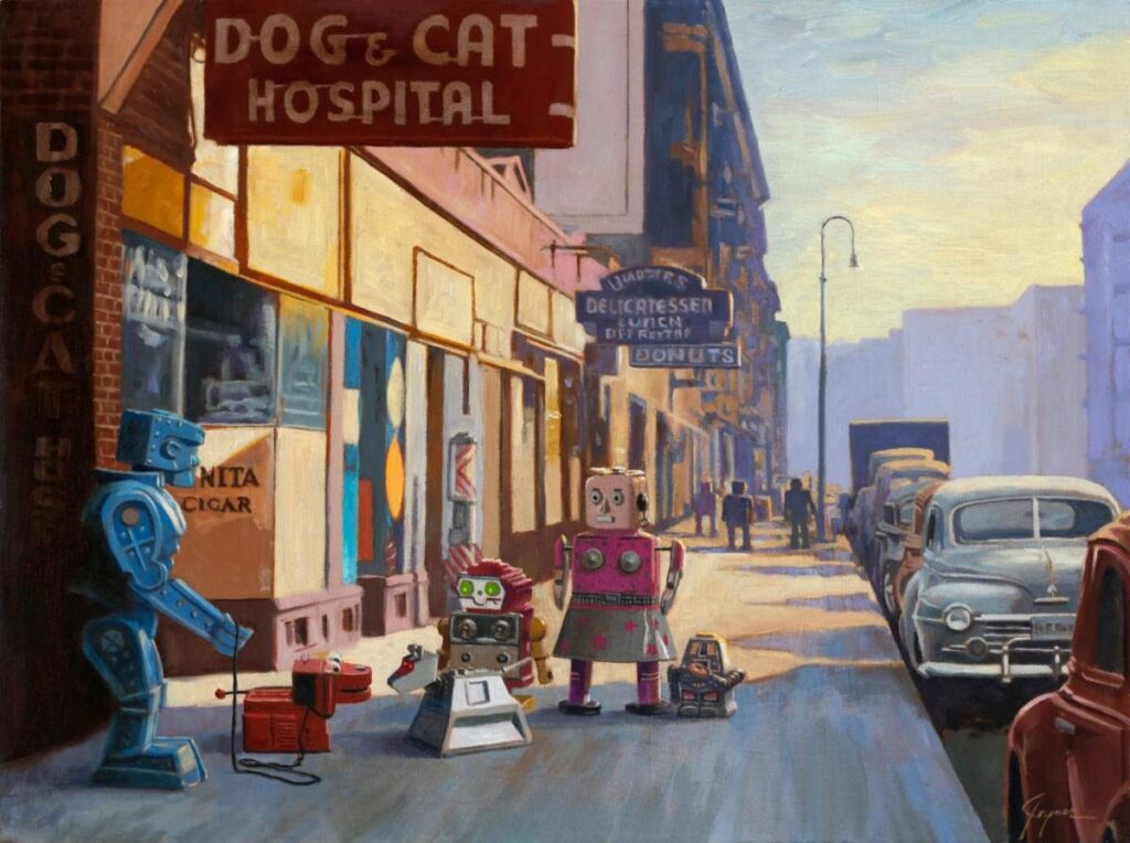 Eric Joyner: Someday World. Corey Helford Gallery