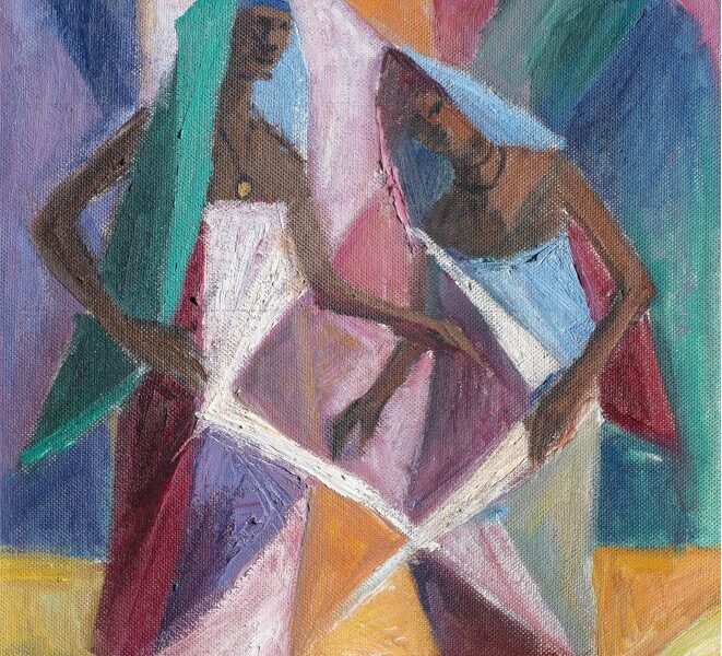 Rare Work By The African Artist Clara Etso Ugbodaga-Ngu Comes To Bonhams