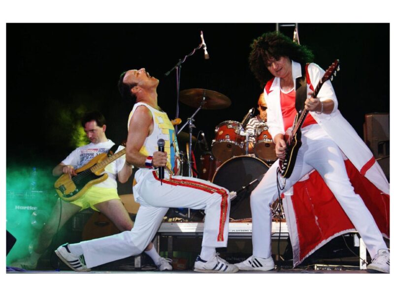 A Concert featuring A Comprehensive re-enactment of Queens Greatest Hits