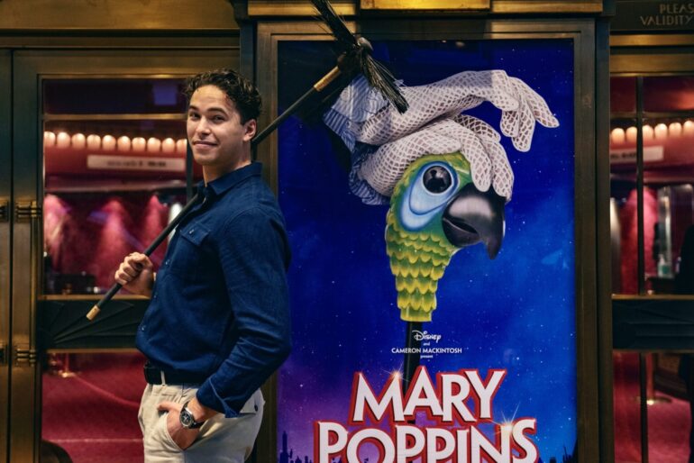 Louis gaunt to play bert in Supercalifragilisti. Mary Poppins