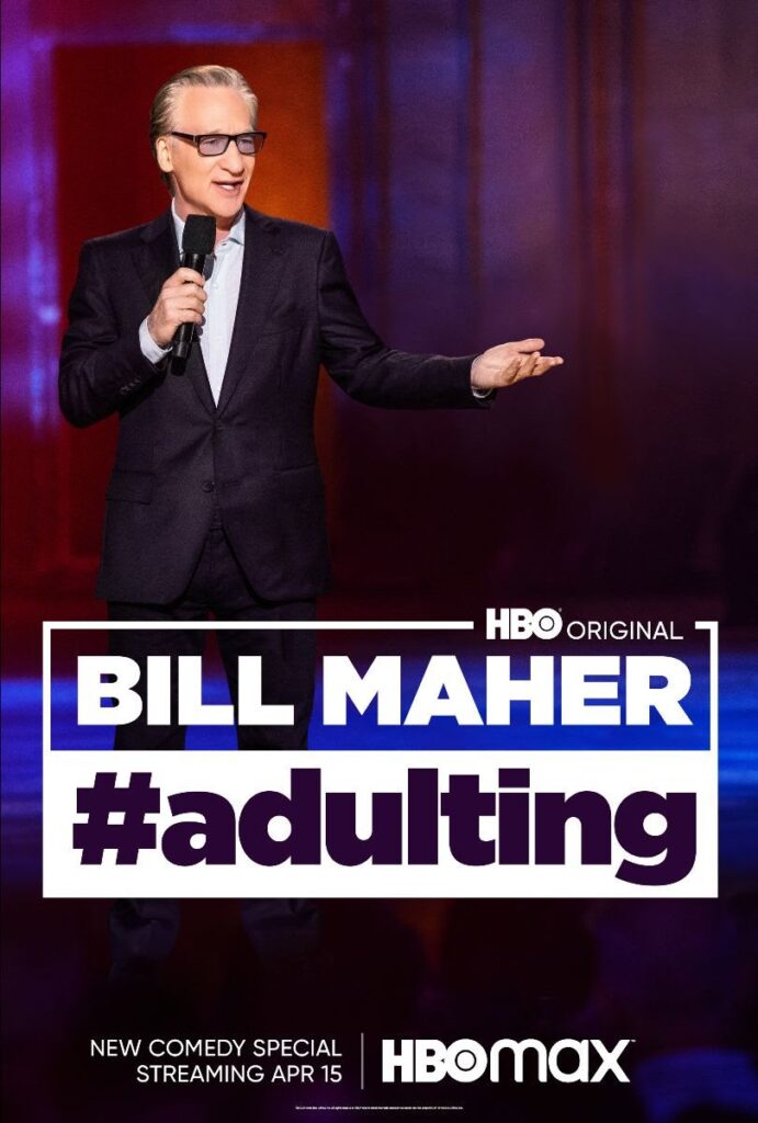 HBO Original Comedy Special BILL MAHER: #ADULTING Debuts April 15