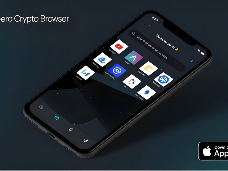 Opera presenta la versión iOS de su navegador cripto