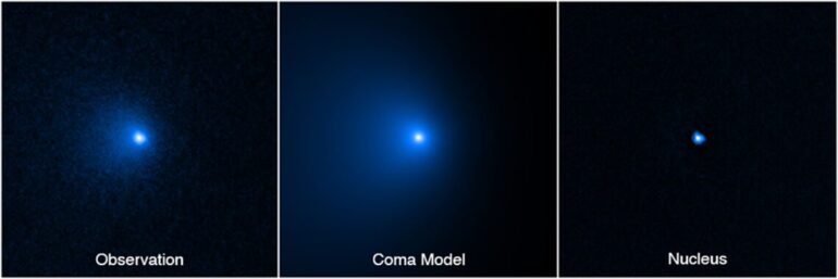 Hubble Confirms Largest Comet Nucleus Ever Seen