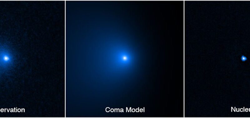 El Hubble Confirma el Núcleo de Cometa más Grande Jamás Visto