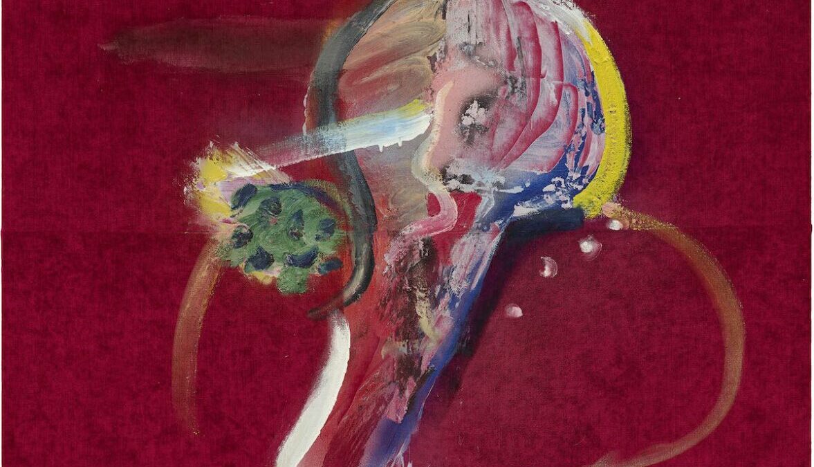 Julian Schnabel in Los Angeles. Pace Gallery