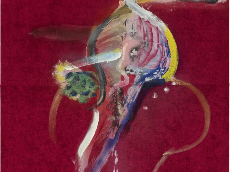 Julian Schnabel in Los Angeles. Pace Gallery