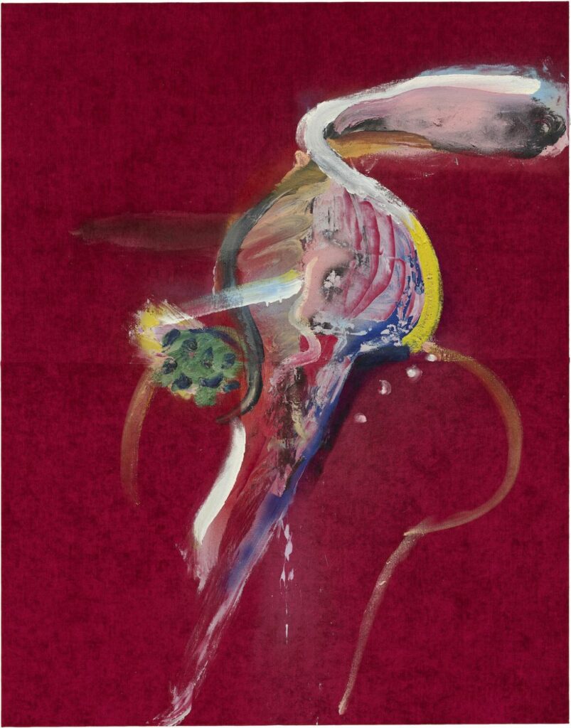 Julian Schnabel in Los Angeles. Pace Gallery