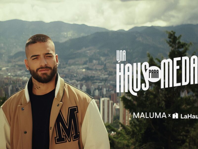 Maluma y La Haus trabajan para entregar casas en Medellín