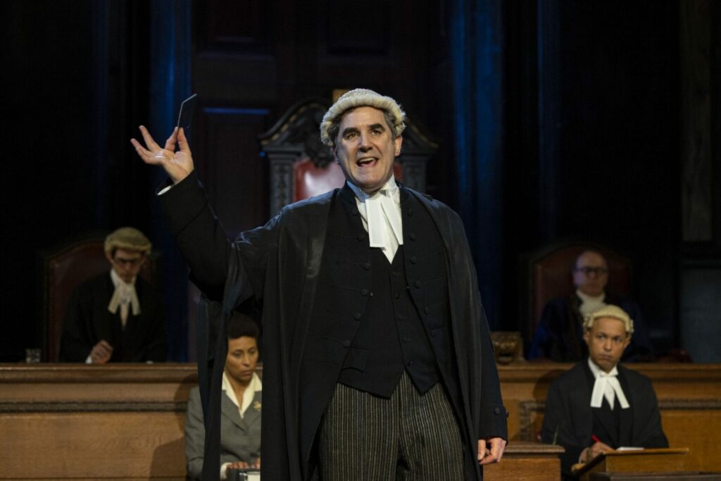 Witness for the ProsecutionBy Agatha Christie. Eleanor Lloyd Productions and Rebecca Stafford Production
