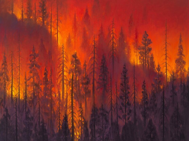 Nicolas Party. Red Forest. Hauser & Wirth Hong Kong 