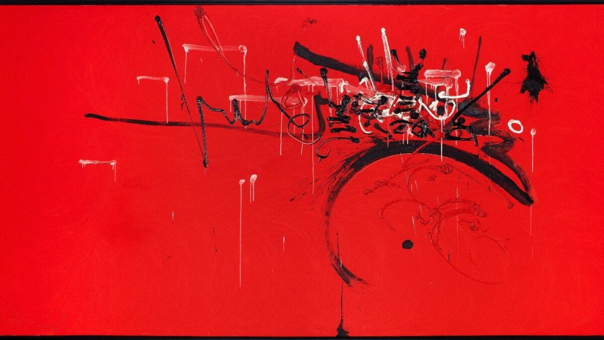 Une Exceptionnelle Toile de Georges Mathieu Lot Phare de la Vente «de L’avant-garde à Nos Jours» chez Bonhams Paris