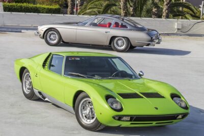 Lamborghinis Lead Precious Metal at Bonhams’ Silver Anniversary Quail Llodge Auction