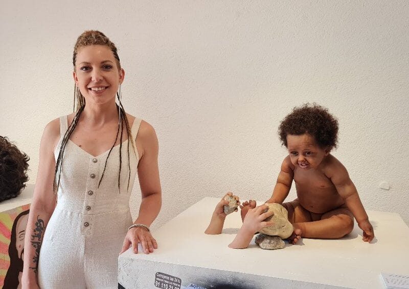 Cristina Jobs: La piedra e hiperrealismo. Abartium Galería de Arte