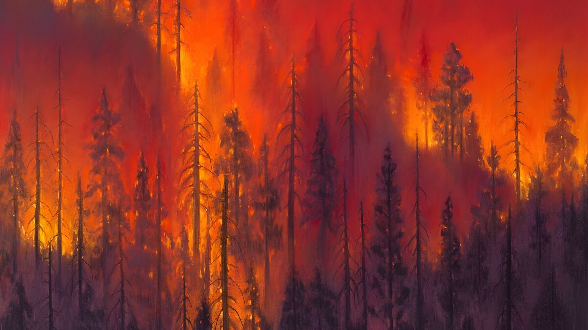 Nicolas Party: Red Forest. 30 June at Hauser & Wirth Hong Kong