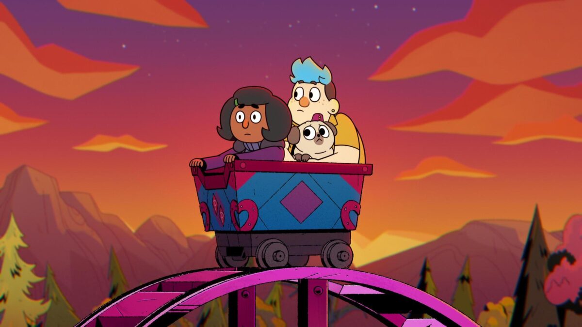 El Punto Muerto: Un Parque Paranormal (2022). Serie de Animación en Netflix