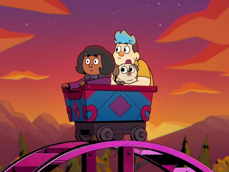 El Punto Muerto: Un Parque Paranormal (2022). Serie de Animación en Netflix