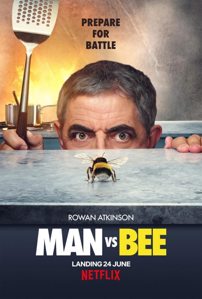 El Hombre contra la Abeja (2022). Serie en Netflix con Rowan Atkinson