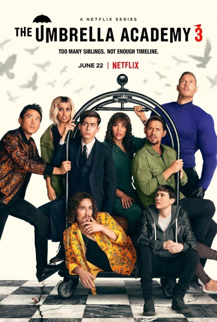 The Umbrella Academy Tercera Temporada En Netflix