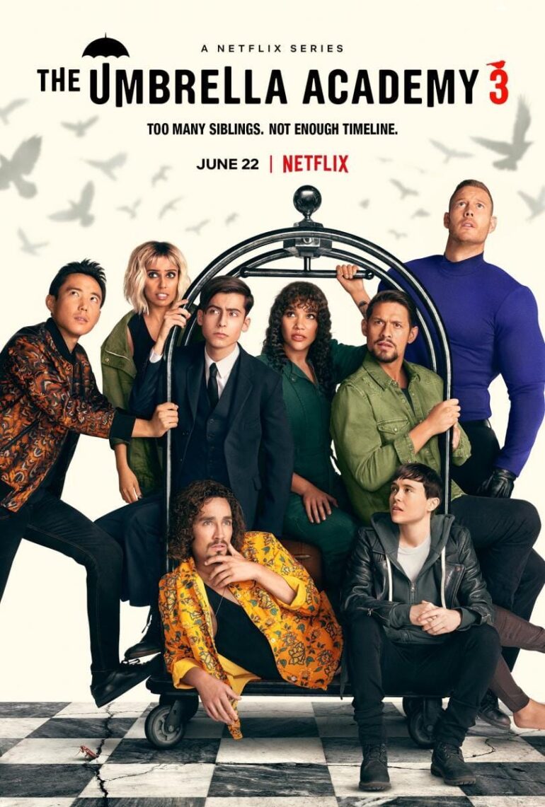 The Umbrella Academy Tercera Temporada En Netflix