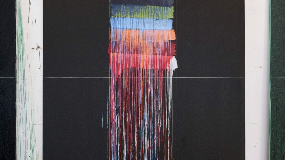 Pat Steir opens this week in Paris. LGDR 