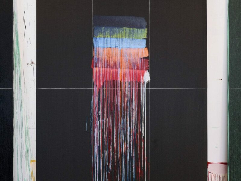 Pat Steir opens this week in Paris. LGDR 