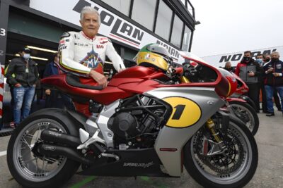 MV Agusta Superveloce Ago Motorcycle Auctioned for Ukraine Charity at Bonhams