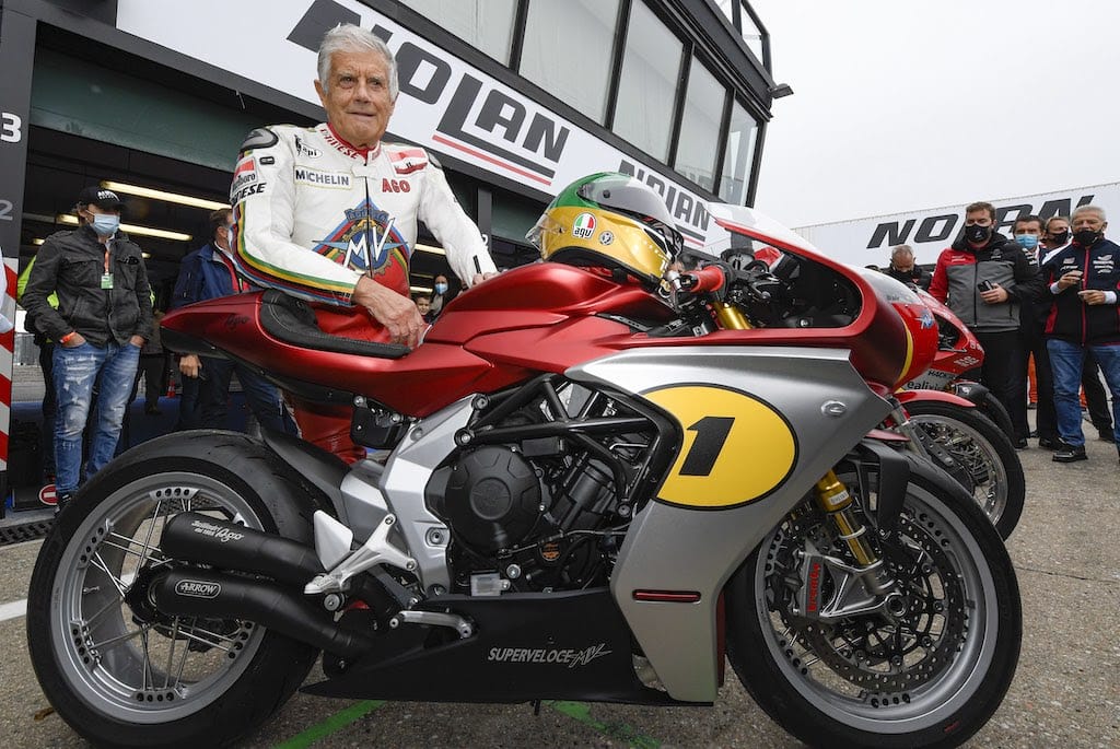 MV Agusta Superveloce Ago Motorcycle Auctioned for Ukraine Charity at Bonhams