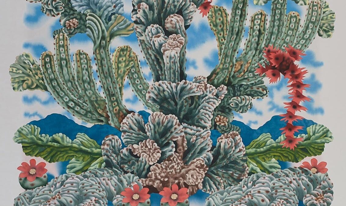Matthew Palladino solo exhibition “9LivesAutoSaveCat” “High Desert Bloom”. NANZUKA
