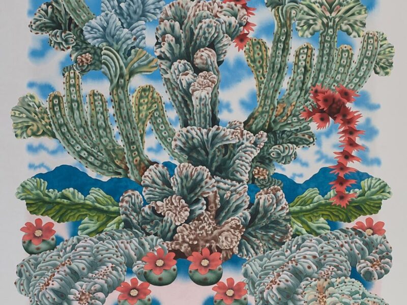 Matthew Palladino solo exhibition “9LivesAutoSaveCat” “High Desert Bloom”. NANZUKA