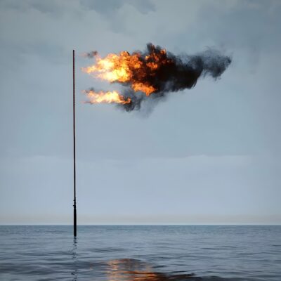 John Gerrard, Flare (Oceania), 2022 © John Gerrard / Artists Rights Society (ARS), New York.