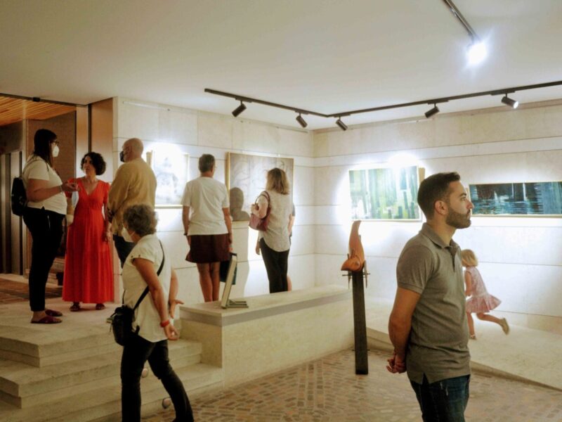De Laberintos, Jardines y Poesía, Exposición en la Sede de la Demarcación de Cuenca del COACM