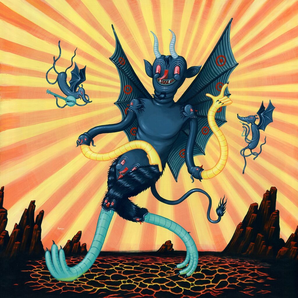 All Signs Point to No, by Travis Lampe. Corey Helford Gallery