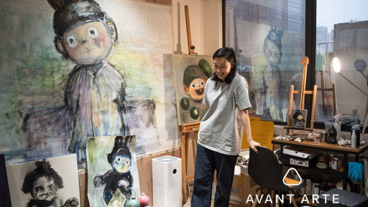 b.wing x Avant Arte studio works. JPS Gallery
