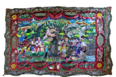 Myrlande Constant: ‘Drapo’. Fort Gansevoort NYC