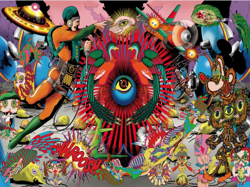 ‘Manhattan Universe’ – Keiichi Tanaami. Venus Over Manhattan