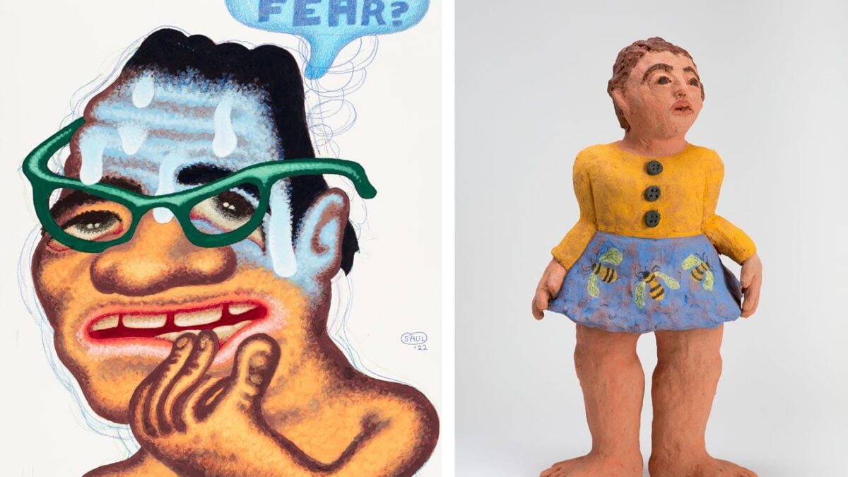 Peter and Sally Saul at Michael Werner Gallery, East Hampton