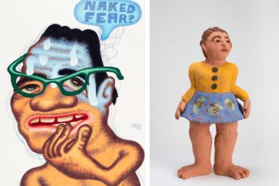 Peter and Sally Saul at Michael Werner Gallery, East Hampton