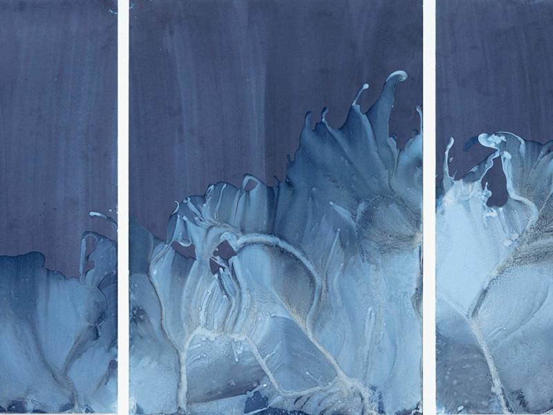 Meghann Riepenhoff: Ice. Yossi Milo Gallery