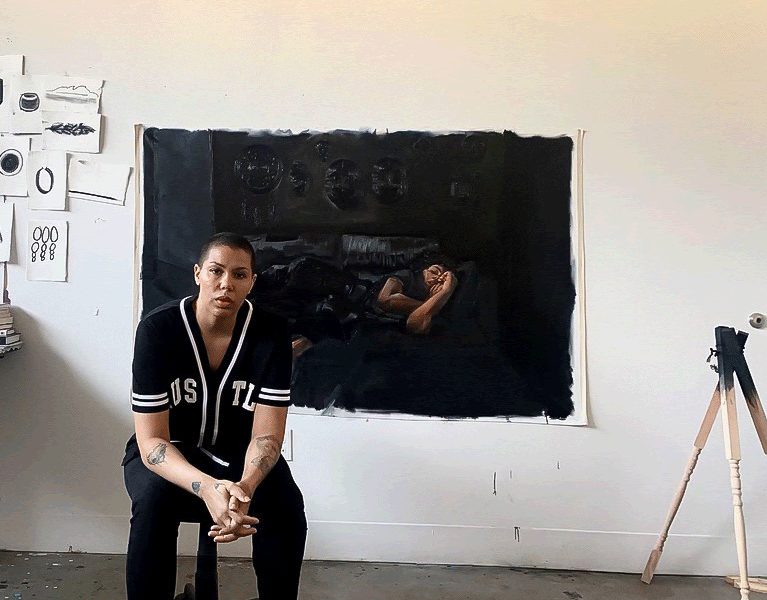 Natia Lemay at Yossi Milo Gallery