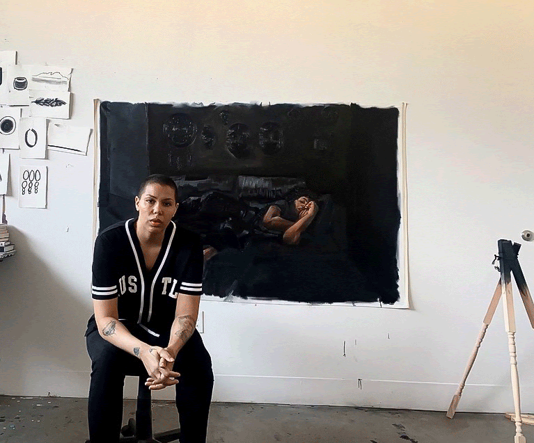 Natia Lemay at Yossi Milo Gallery