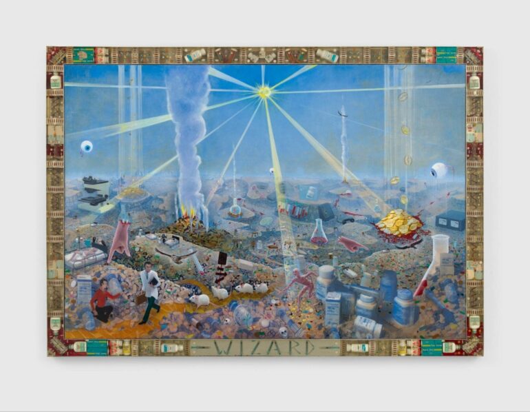 Frank Moore: Five Paintings. David Zwirner NY